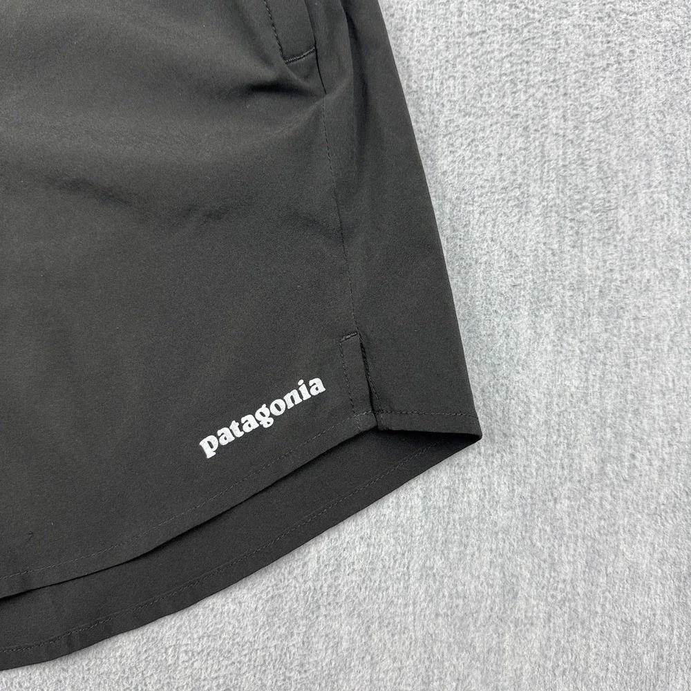 Patagonia Shorts Womens XS Black Multi Trails 5.5" Running Hiking Outdoor 57631 - Picture 2 of 16